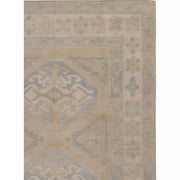 Vintage Turkish Oushak Rug 4'6" X 6'5"