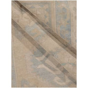 Vintage Turkish Oushak Rug 4'6" X 6'5"
